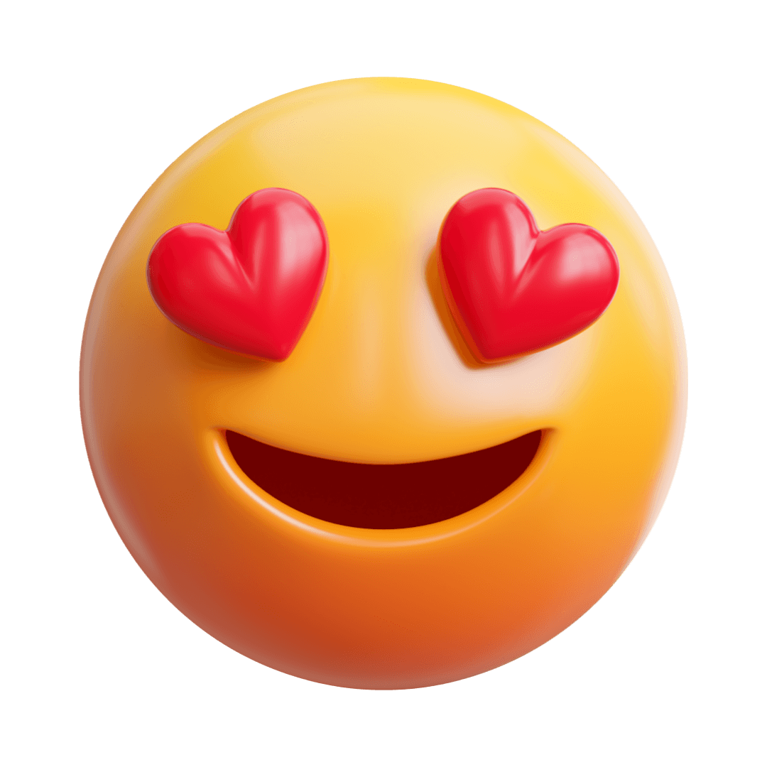 heart eyes emojie